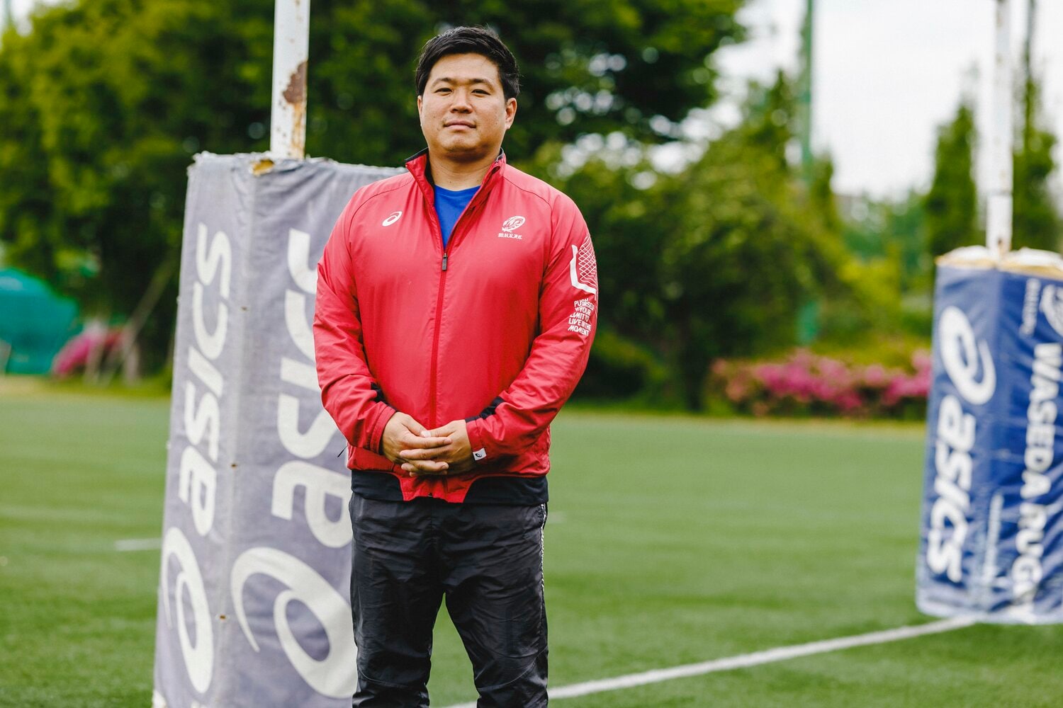 今シーズンに懸ける思いを語った大田尾監督。次戦14日は春の早明戦だ ©︎Kiichi Matsumoto