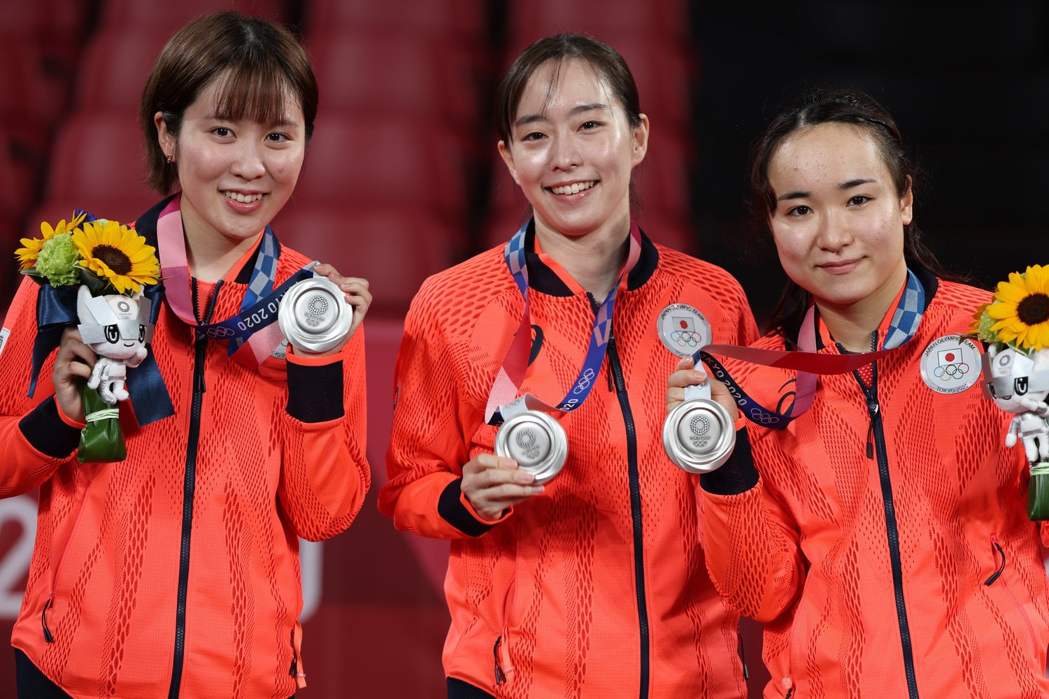 お気に入り】 2020東京オリンピック 卓球競技女子団体 銀メダルサイン