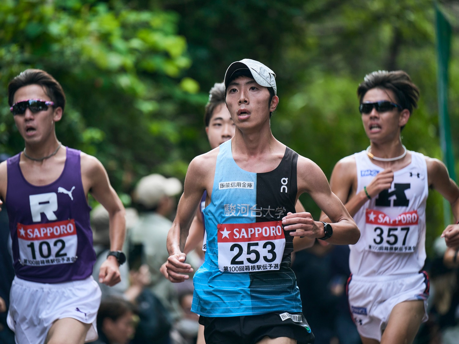 予選会で好走した主将の新山。厳格な今季は厳格なルールでチームの規律を作ったという　©Yuki Suenaga