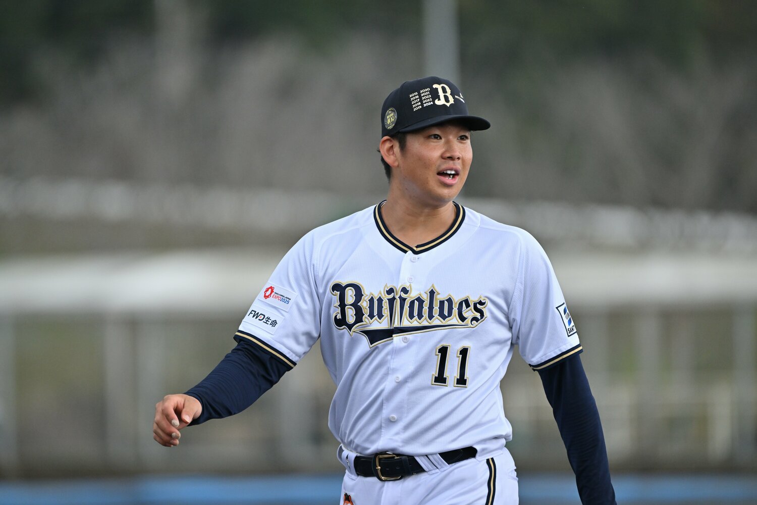 昨季、プロ初登板。9勝3敗の成績で新人王に輝いた山下舜平大 ©Hideki Sugiyama