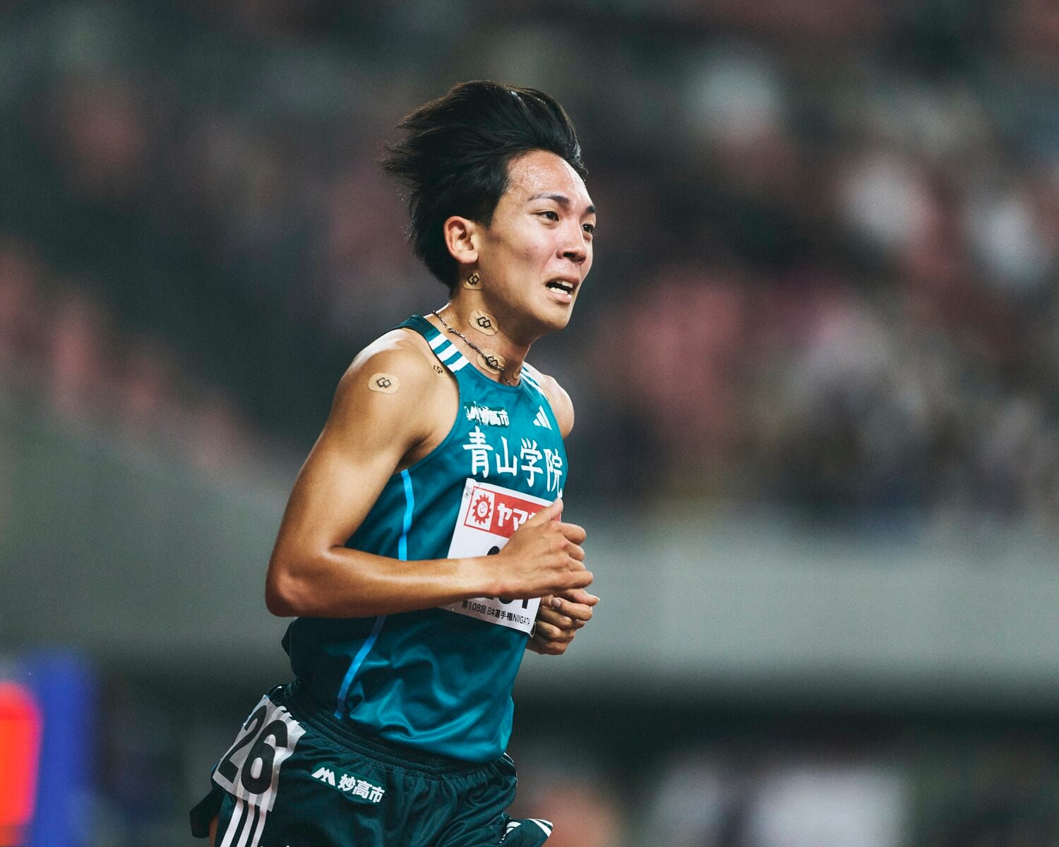 トラックシーズンに続き駅伝シーズンでも結果を出した鶴川　©Yuki Suenaga