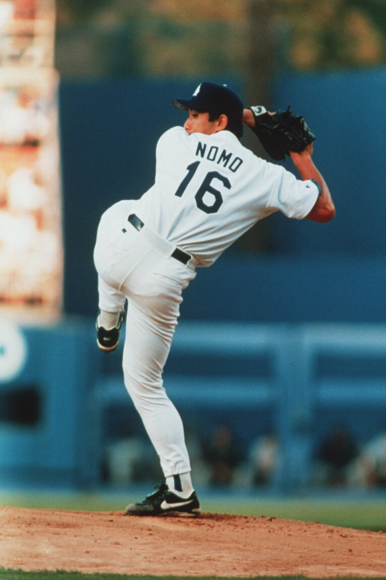 メジャーで奮闘した野茂は「次の世代」への責任を自覚していた　©JIJI PRESS