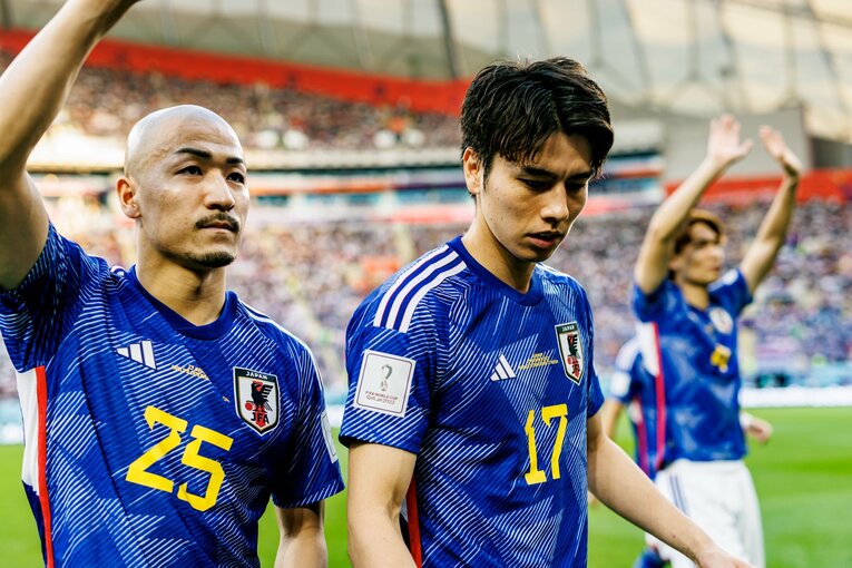 前田大然、田中碧　©Kiichi Matsumoto/JMPA