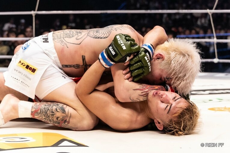 『RIZIN45.』平本蓮vs.YA-MAN　©RIZIN FF