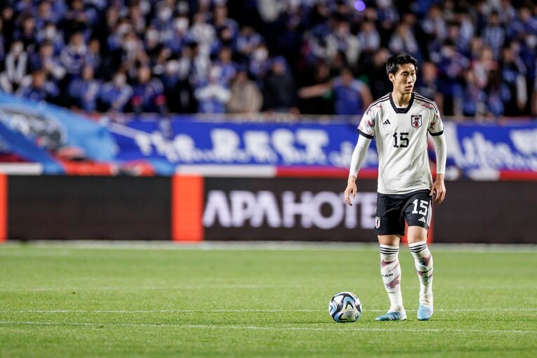 2023年3月のコロンビア戦　©Kiichi Matsumoto/JMPA