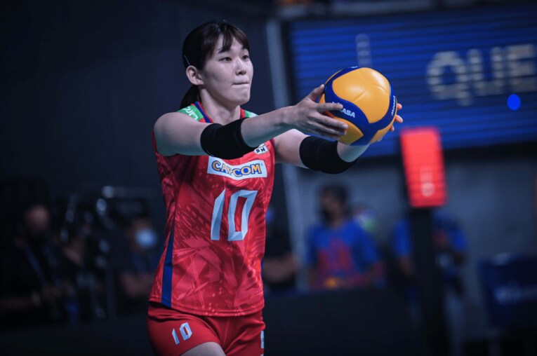 ネーションズリーグ予選ラウンド・ブルガリア戦　©︎FIVB