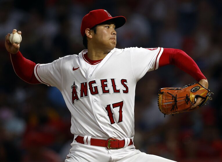 8月15日のマリナーズ戦では新たな球種を解禁。進化の歩みは止まらない　©Getty Images