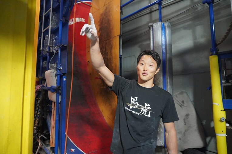 「亀パ」でのトレーニング風景　©NumberWeb