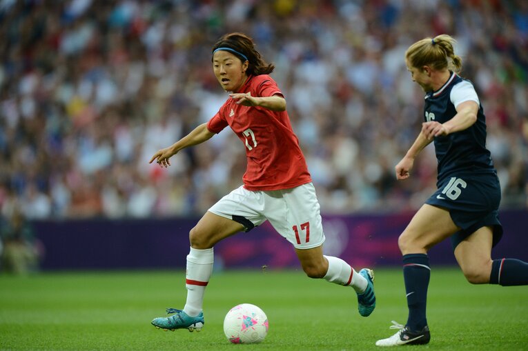 永里優季（2012年ロンドン五輪）©︎JMPA