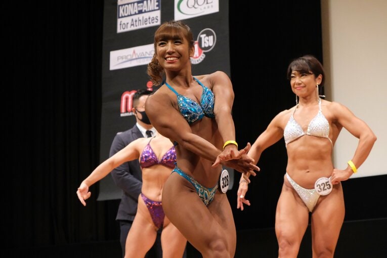 フィジークでは全国2位の成績を収めた　©Norihiro Hashimoto