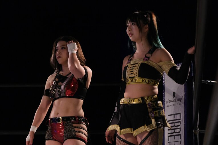 スターダム「NEW BLOOD」に参戦した際の杏ちゃむ（2022年10月）　©Norihiro Hashimoto