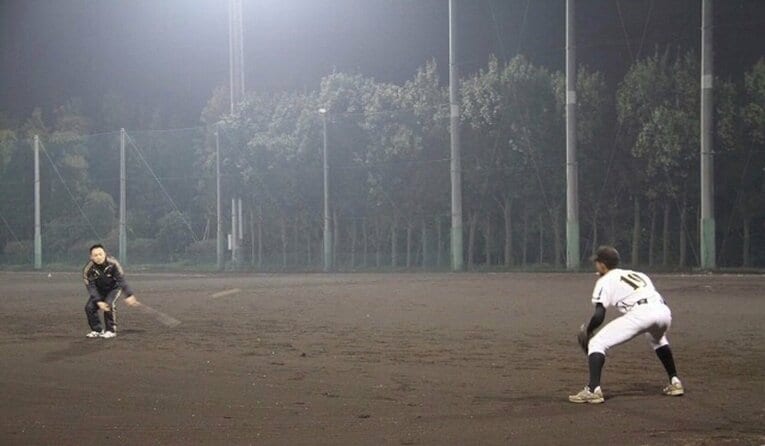 特別ノックを受ける高校時代の宗　©Yuki Kashimoto