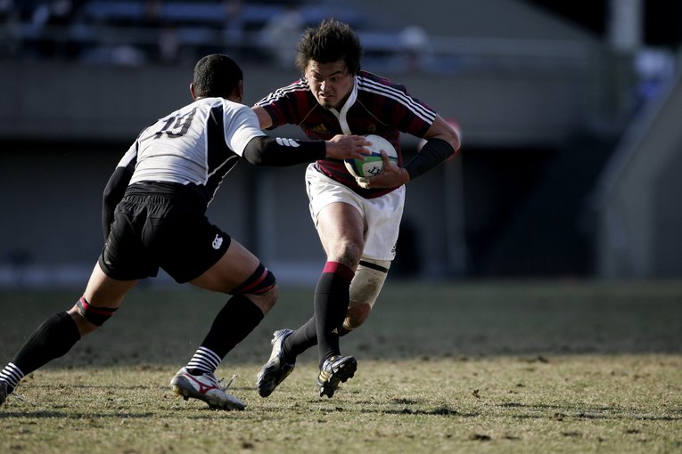 早稲田大時代の五郎丸歩（2008年）　©︎Tamon Matsuzono
