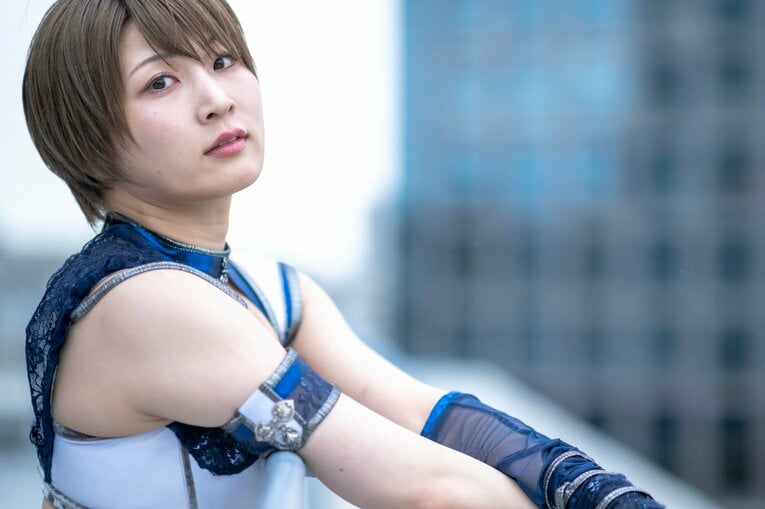 「髪グチャグチャ、顔ドロドロでも輝ける」人気女子プロレスラー・安納サオリが迎えた充実期「なんかスターみたい、って（笑）」《特別グラビア》(2)