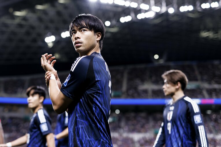 日本代表の主力に成長した2024年の三笘薫　©︎Kiichi Matsumoto