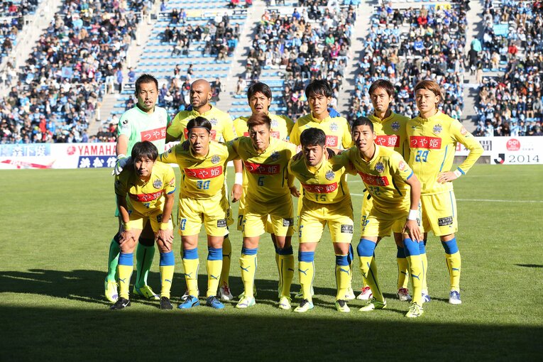 2014年11月のモンテディオ山形　©Kenzaburo Matsuoka/AFLO