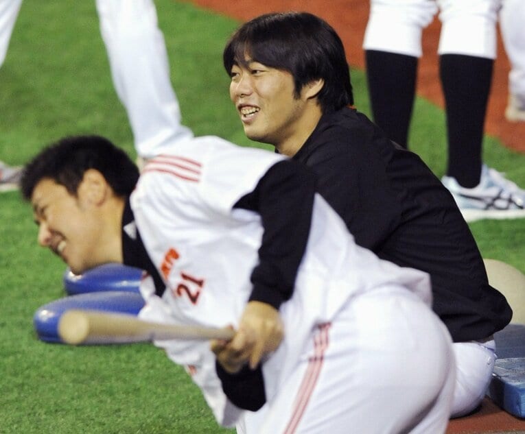 MLB挑戦は同学年である上原浩治の影響も大きかった　©KYODO
