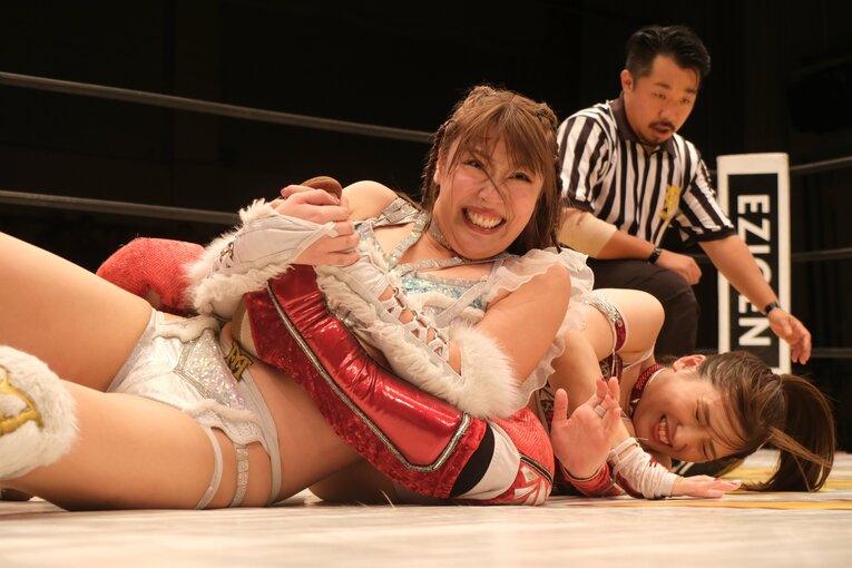 マリーゴールドの女子プロレスラー・桜井麻衣　©Norihiro Hashimoto