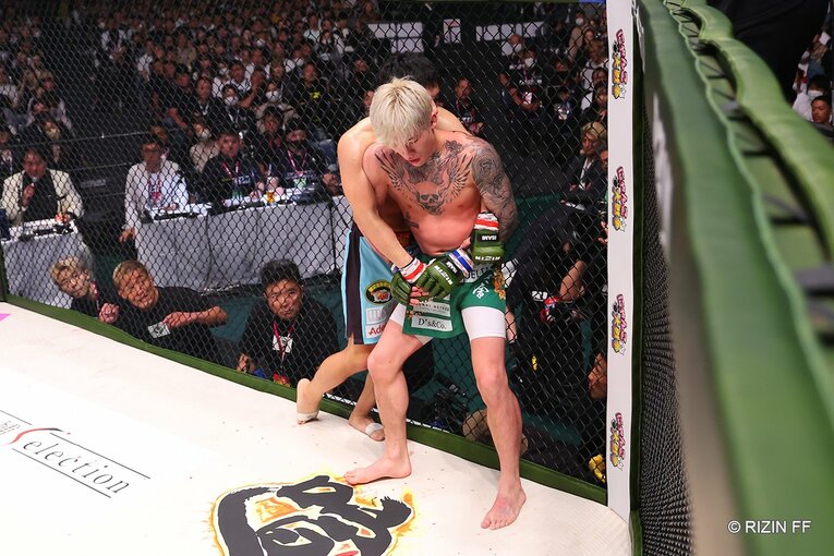 『RIZIN LANDMARK 5』斎藤裕vs平本蓮　©RIZIN FF
