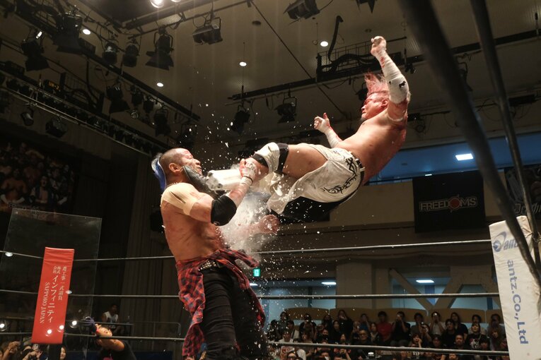 デスマッチのカリスマ・葛西純　©Norihiro Hashimoto