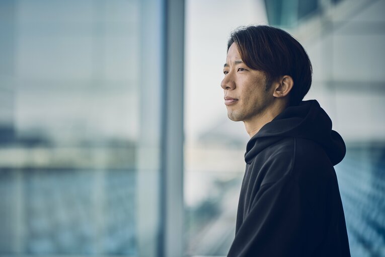 ボートレーサーの野田昇吾。プロ野球選手から異例の転身を遂げた　©Kiichi Matsumoto