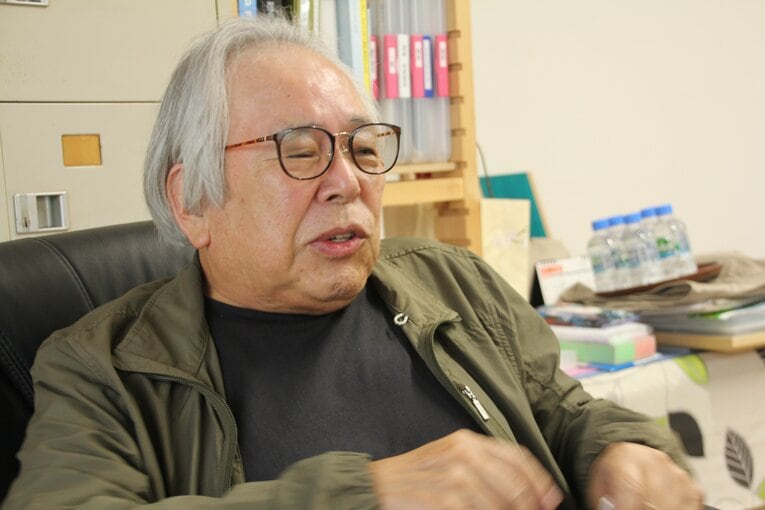 社長の泉謙二郎さん。将棋界を翻弄した時代の波の中で奮闘を続けてきた　(C)Satoshi Shigeno