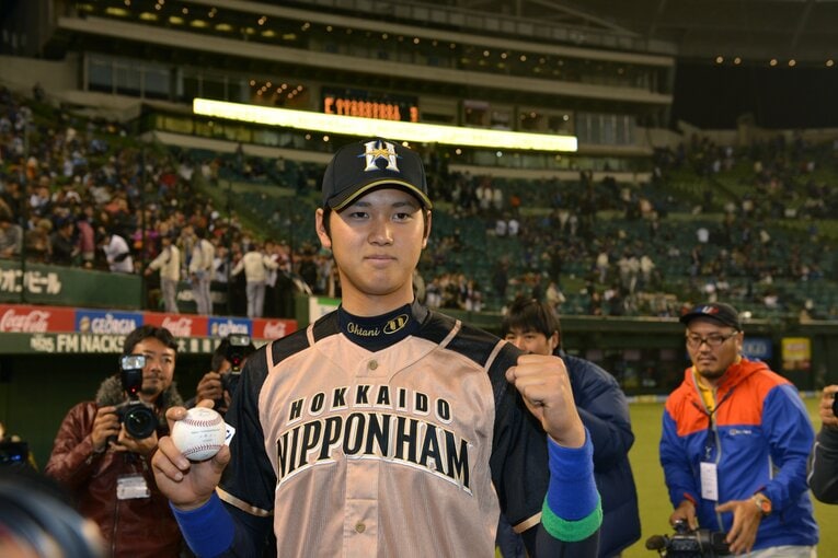2013年、プロ1年目の大谷翔平　©Sports Graphic Number