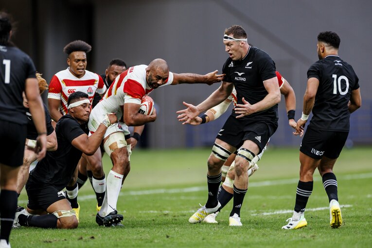 リーチマイケルの突進（4/4）©︎Kiichi Matsumoto