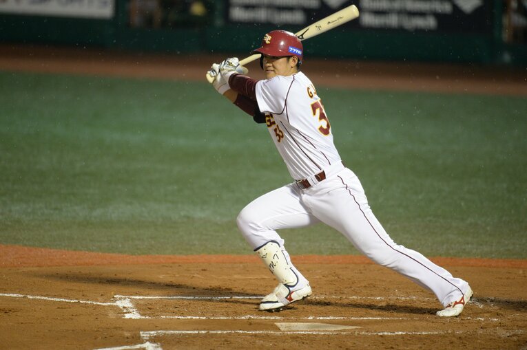 2013年日本シリーズの銀次 ©Naoya Sanuki