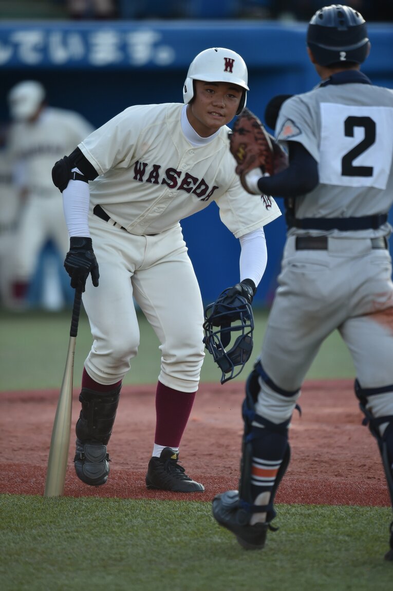 早実高１年生の清宮　©︎Hideki Sugiyama　