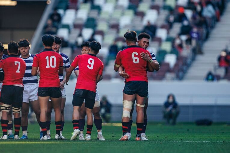 大学選手権の決勝では対抗戦で敗れた早大に雪辱を果たし4連覇を達成　©Kiichi Matsumoto