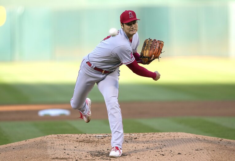 シーズン終盤を迎えMVP争いが話題になり始めた大谷。ライバルはヤンキースのアーロン・ジャッジと目されている　©Getty Images