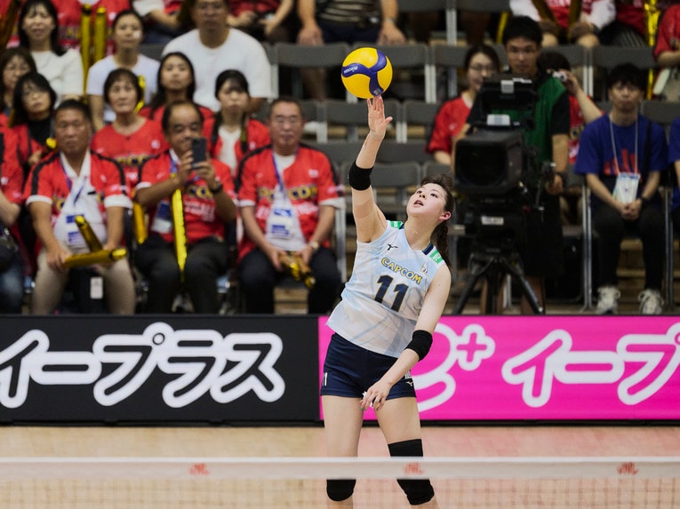 バレーボールネーションズリーグ 韓国戦　©︎Yuki Suenaga