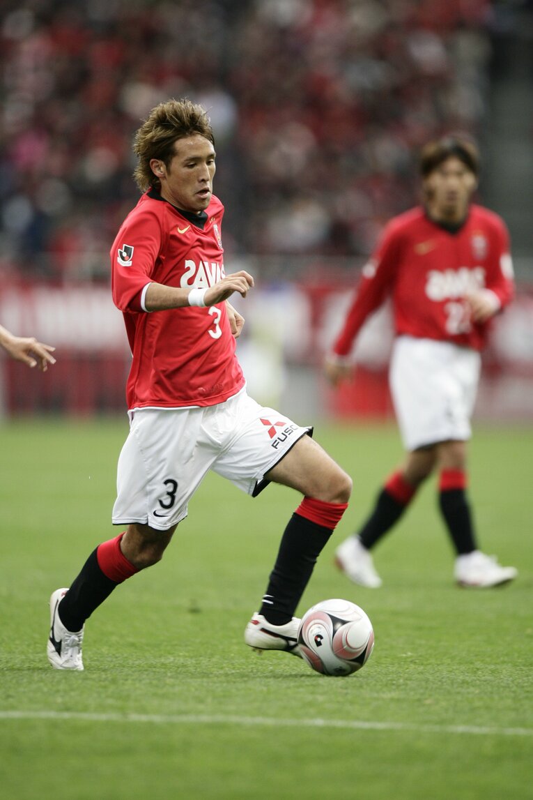 Ｊリーグ浦和レッズ時代（2008年）©Tomoki Momozono