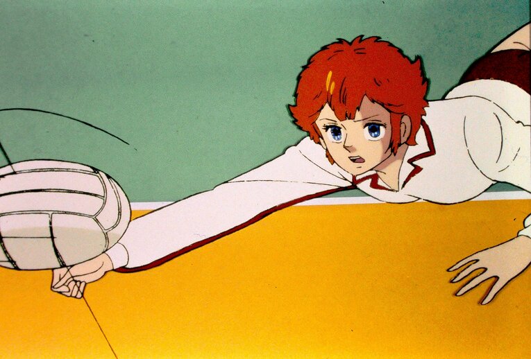 『アタッカーYOU！』の主人公・葉月優　©︎ICHI