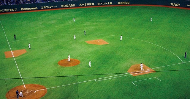 東京ドームの人工芝　土　セット 東京ドーム 1997年から2001年までに使用された人工芝 - メルカリ