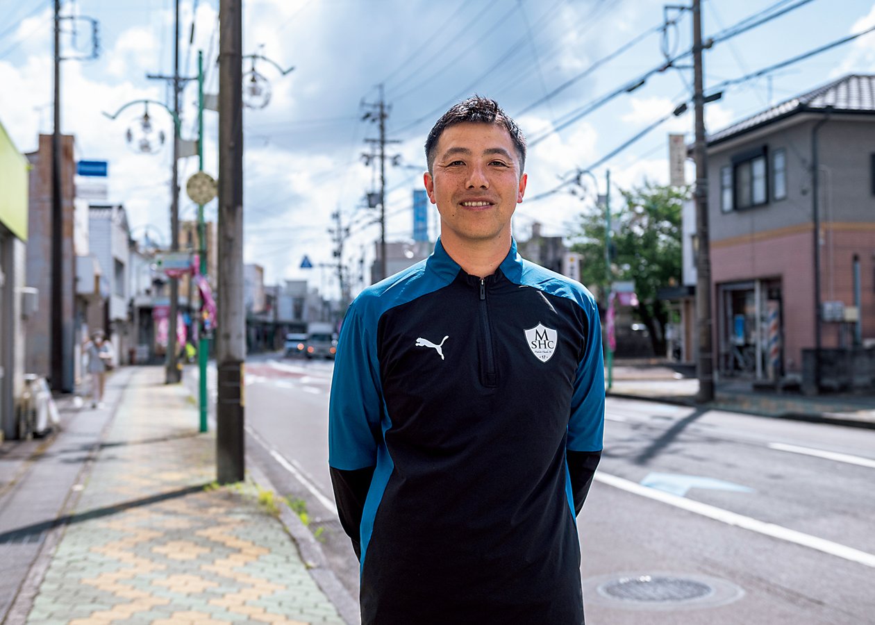 高校時代にともにプレーした成川さん　©︎Takuya Sugiyama