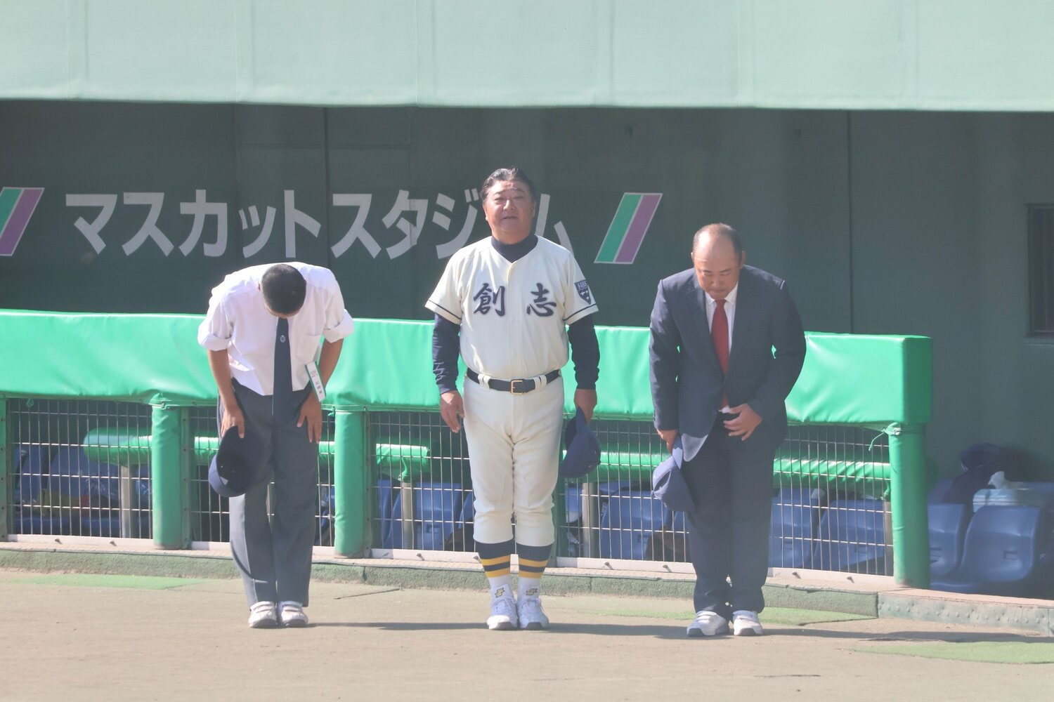 中国大会決勝は広陵高に敗れたものの、来春のセンバツは当確に ©Fumi Sawai