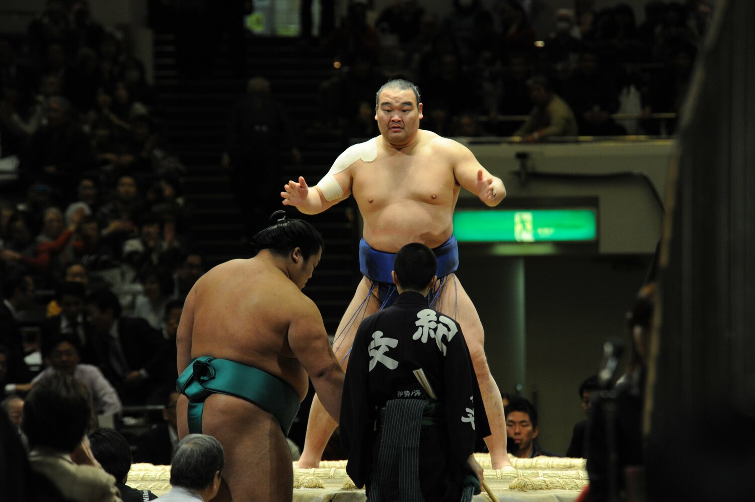 角界随一の人気力士だった高見盛　©JMPA