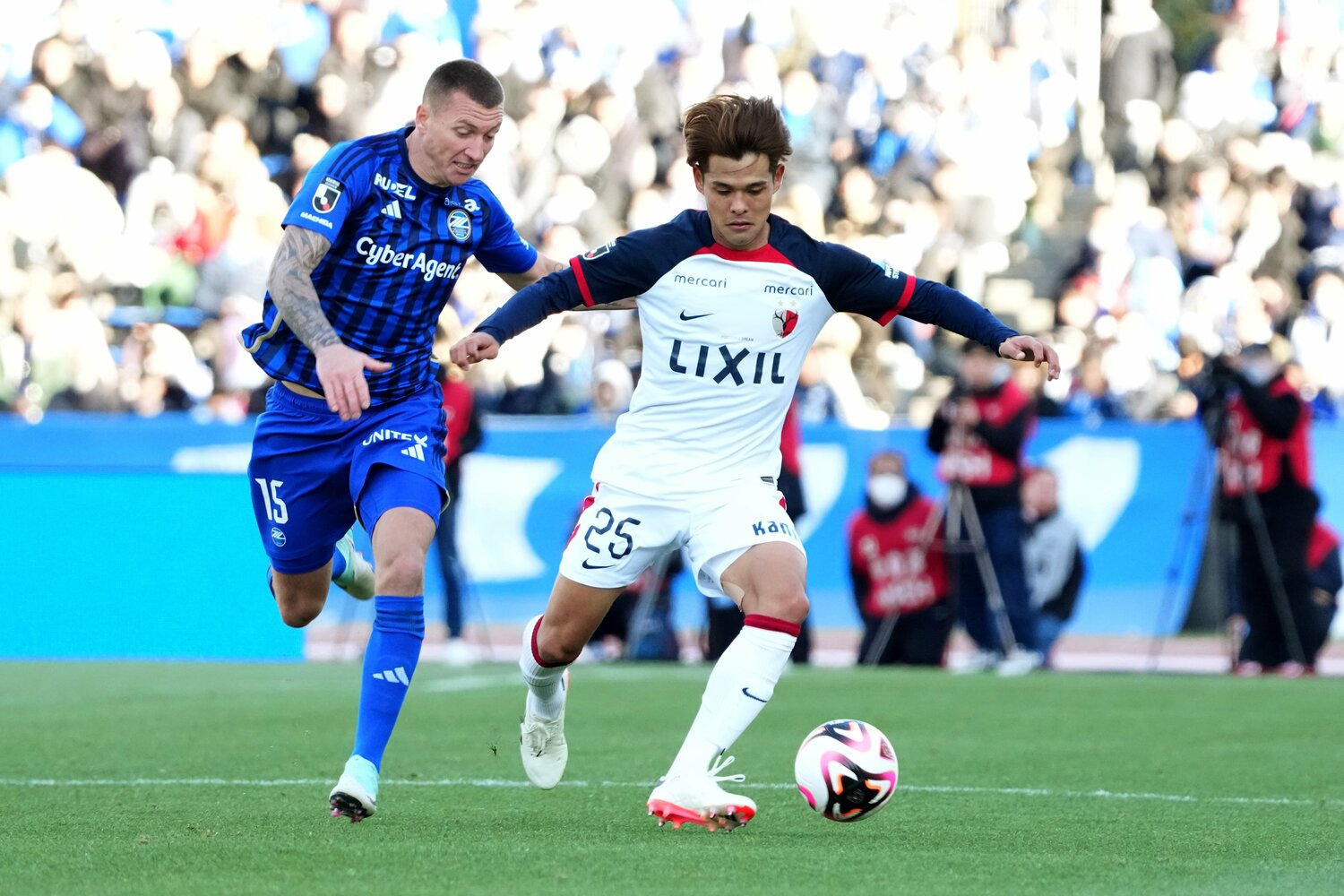 佐野は町田→鹿島の所属2クラブで着実に力を育んだ ©Masashi Hara/Getty Images