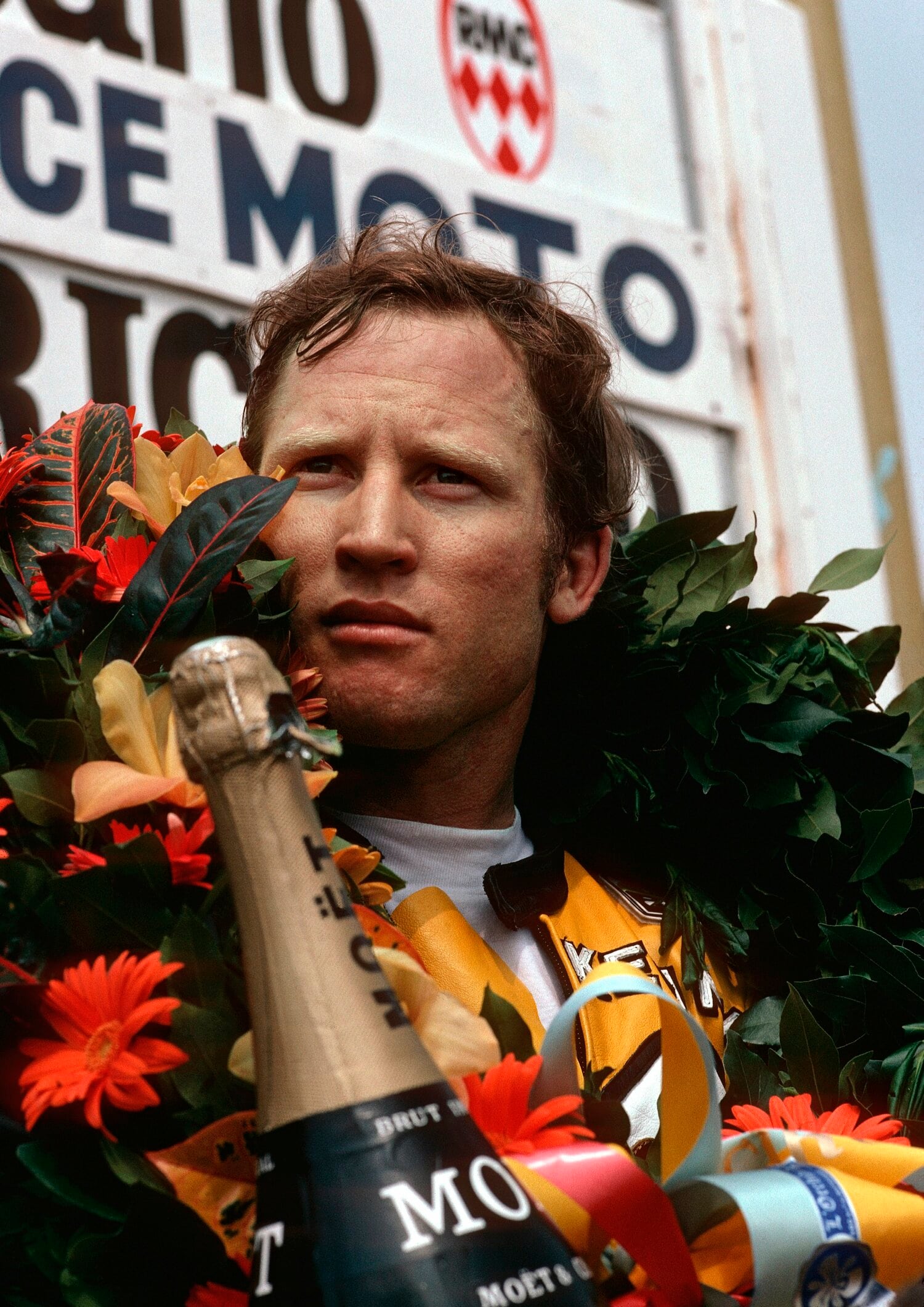 1980年のケニー・ロバーツ。83年限りで現役を引退し、チームロバーツを率いてウェイン・レイニーやジョン・コシンスキーなどを育てた　©Getty Images