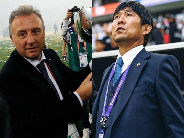 森保ジャパンは再び屈辱、ジーコとザック体制でアジア杯優勝したが…「W杯成績とほぼ直結しない」からこそ問われる“次の一手”とは＜Number Web＞ photograph by Takuya Sugiyama/Kiichi Matsumoto