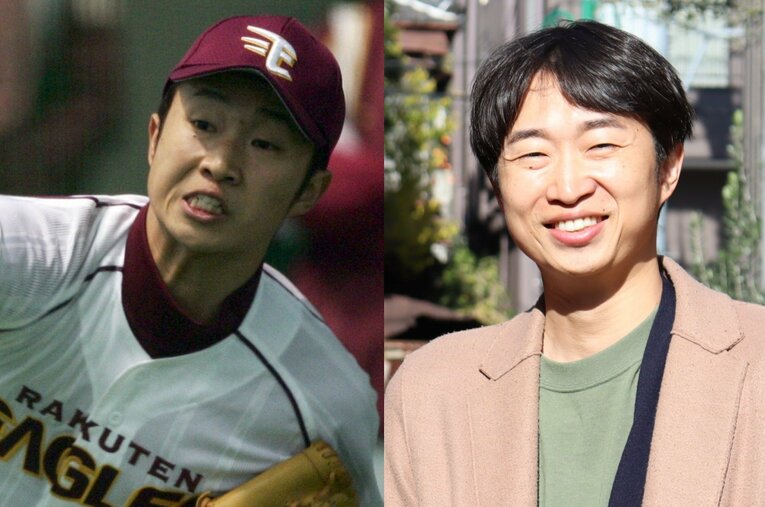 北海道No.1進学校である札幌南高から楽天でのプロ野球選手生活を経て、現在はTBSで広告関係の仕事に携わる寺田龍平。プロ後の世界での紆余曲折を聞いた ／ photograph by (L)Sankei Shimbun、(R)Genki Taguchi 