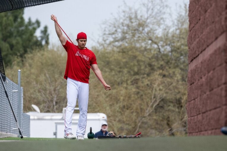 2023年の大谷のスプリングキャンプ（全20枚超／未公開ショットも多数）　©Nanae Suzuki