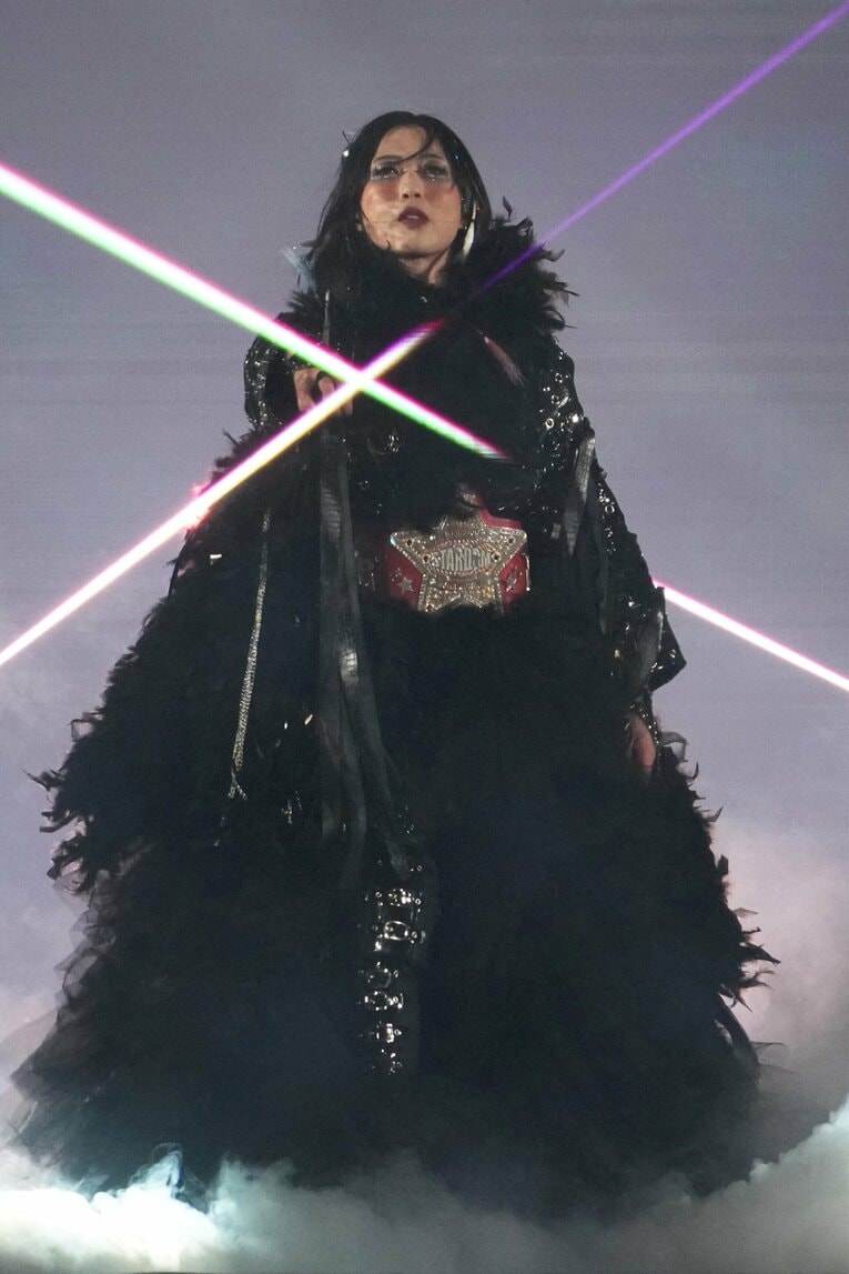 入場する上谷沙弥　©Masashi Hara