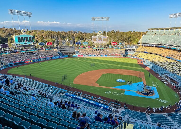 「世界のどのスタジアムとも違う」ドジャースタジアムの光景　©Miki Sano