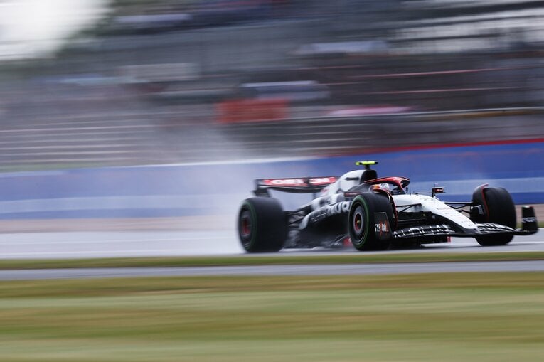 イギリスGPの角田裕毅　©Getty Images / Red Bull Content Pool
