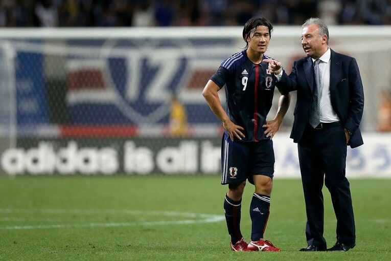 岡崎に対して全幅の信頼を置いた　©Getty Images