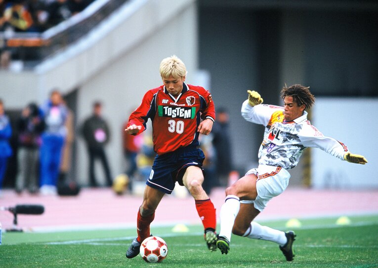 2001年鹿島時代　©Takao Yamada