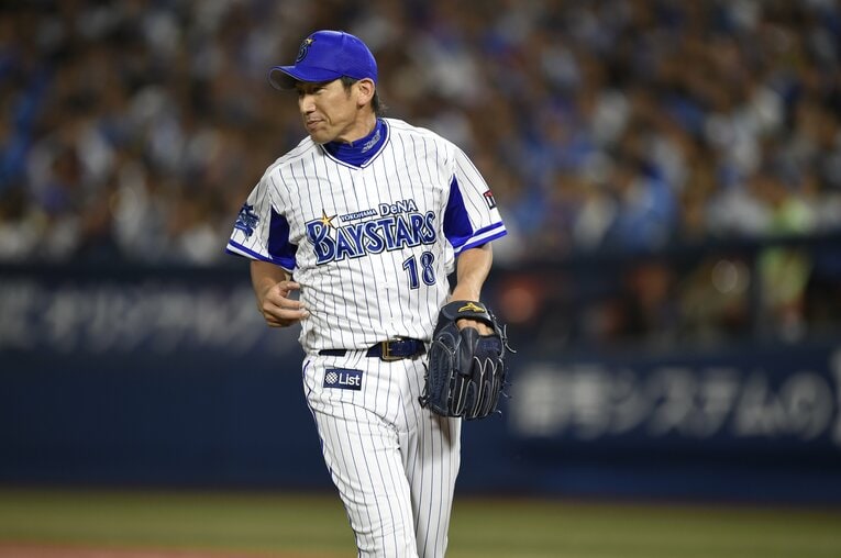 三浦大輔（横浜DeNA×ヤクルト、2016年の引退試合より）©️Naoya Sanuki